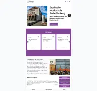 Kleine Seitenvorschau von musikschule.kulturamt-aschaffenburg.de