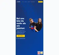 Kleine Seitenvorschau von karriere.pneuhage.de