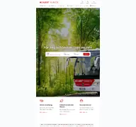 Kleine Seitenvorschau von schubert-touristik.de