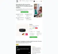 Kleine Seitenvorschau von deutschepflegegemeinschaft.de