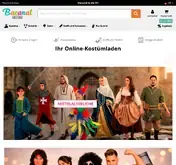 Kleine Seitenvorschau von bacanalkostume.de