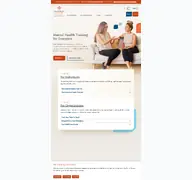 Kleine Seitenvorschau von mentalhealthfirstaid.org