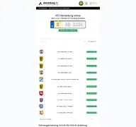 Kleine Seitenvorschau von abmeldung.de