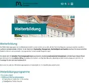 Kleine Seitenvorschau von weiterbildung.unileoben.ac.at