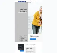 Kleine Seitenvorschau von hartlieb.de