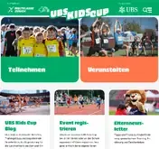 Kleine Seitenvorschau von ubs-kidscup.ch