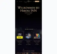 Kleine Seitenvorschau von heroesinn.de