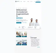 Kleine Seitenvorschau von mvz-augenklinik.de