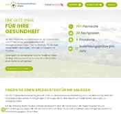 Kleine Seitenvorschau von mvz-fachpraxenverbund-allgaeu.de