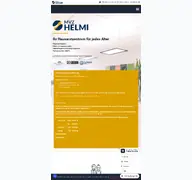 Kleine Seitenvorschau von mvz-helmi.de