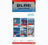 Kleine Seitenvorschau von luedenscheid.dlrg.de