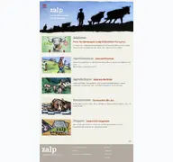 Kleine Seitenvorschau von zalp.ch