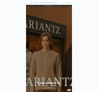 Kleine Seitenvorschau von ariantz.de