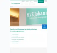 Kleine Seitenvorschau von mvz.krankenhaus-johanneum.de