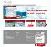 Kleine Seitenvorschau von mvz-leopoldina-gesundheitspark.de
