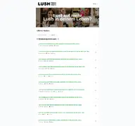 Kleine Seitenvorschau von lush.jobs.personio.de