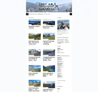 Kleine Seitenvorschau von lustamwandern.de
