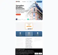 Kleine Seitenvorschau von lutra-immobilien.de