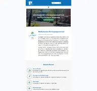 Kleine Seitenvorschau von mvz-wtm.de