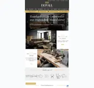 Kleine Seitenvorschau von dewall-design.de