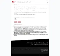 Kleine Seitenvorschau von bzs-pre-fe.svc.tu-berlin.de