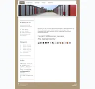Kleine Seitenvorschau von xxl-garagenparks.de