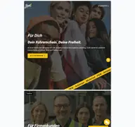 Kleine Seitenvorschau von fahrschulejam.de