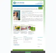 Kleine Seitenvorschau von saria-frauenarzt.de