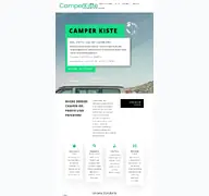 Kleine Seitenvorschau von camper-kiste.de