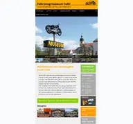 Kleine Seitenvorschau von fahrzeug-museum-suhl.de