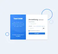 Kleine Seitenvorschau von myaccount.testsam.de