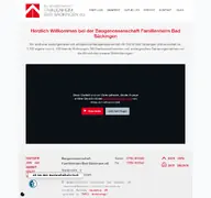 Kleine Seitenvorschau von familienheim-bad-saeckingen.de