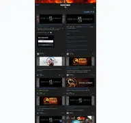 Kleine Seitenvorschau von mortalkombat.at
