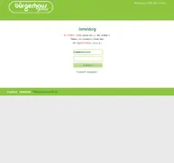 Kleine Seitenvorschau von my.buergerhaus-green.de
