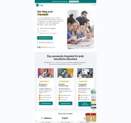 Kleine Seitenvorschau von mycareernow.de