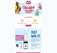 Kleine Seitenvorschau von smoothie.rufgluecklichmacher.de