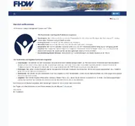 Kleine Seitenvorschau von my.fhdw.de