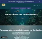 Kleine Seitenvorschau von triopsshop.de