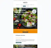 Kleine Seitenvorschau von myfooddoctor.de