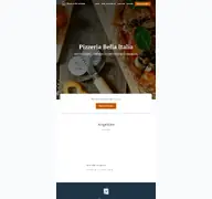 Kleine Seitenvorschau von pizzabellaitalia-badhomburg.de