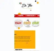 Kleine Seitenvorschau von pizzadatino.de