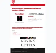Kleine Seitenvorschau von tsv-kornburg.de