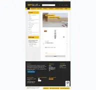 Kleine Seitenvorschau von myglue.de