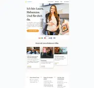 Kleine Seitenvorschau von myhebamme24.de
