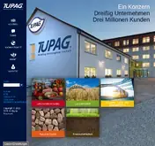 Kleine Seitenvorschau von tupag.de