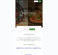 Kleine Seitenvorschau von pizzeria-al-mercato.de
