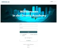 Kleine Seitenvorschau von academy.droniq.de