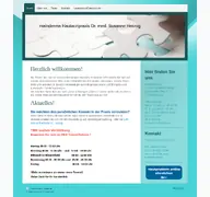 Kleine Seitenvorschau von mainderma.de