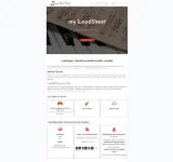 Kleine Seitenvorschau von myleadsheet.de