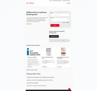 Kleine Seitenvorschau von my.mewa.de